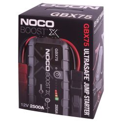 NOCO
Boost X GBX75: 2500A UltraSafe Jump Starter – 12V Portable Lithium Battery Booster Pack, BRAND NEW!