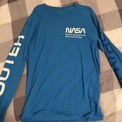 Pacsun NASA Tshirt Long Sleeve 