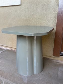 Anthropologie Osaka Side Table in Gray