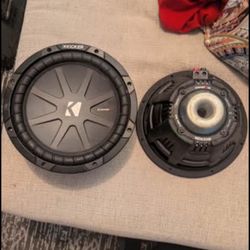 Pair of  Kicker Competition R 10 In Subwoofers 
