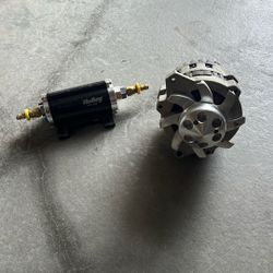Chevy 350 Electronic Fuel Pump And Alternator