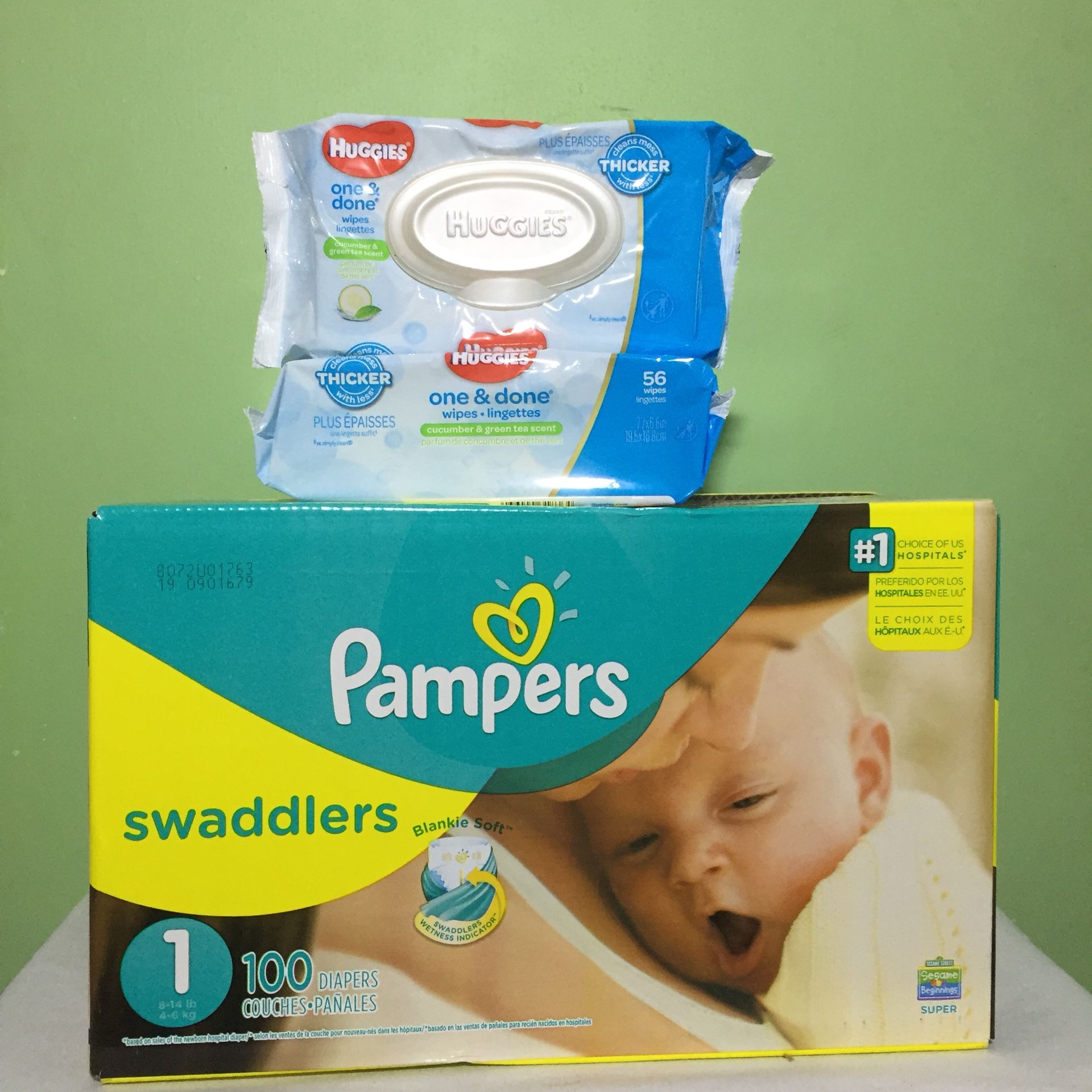 Pampers Swaddlers size 1