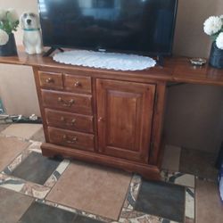 Element TV and Cabinet