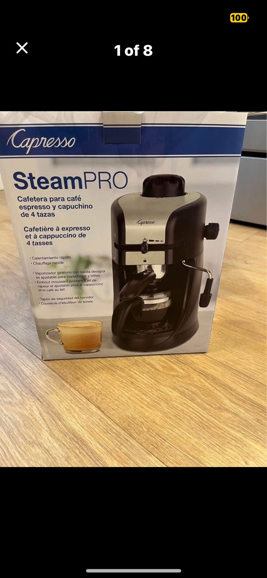 Capresso Steam Pro Coffee/espresso Maker 