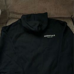 Essential Black Hoodie