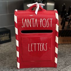 Rae Dunn Christmas Mailbox