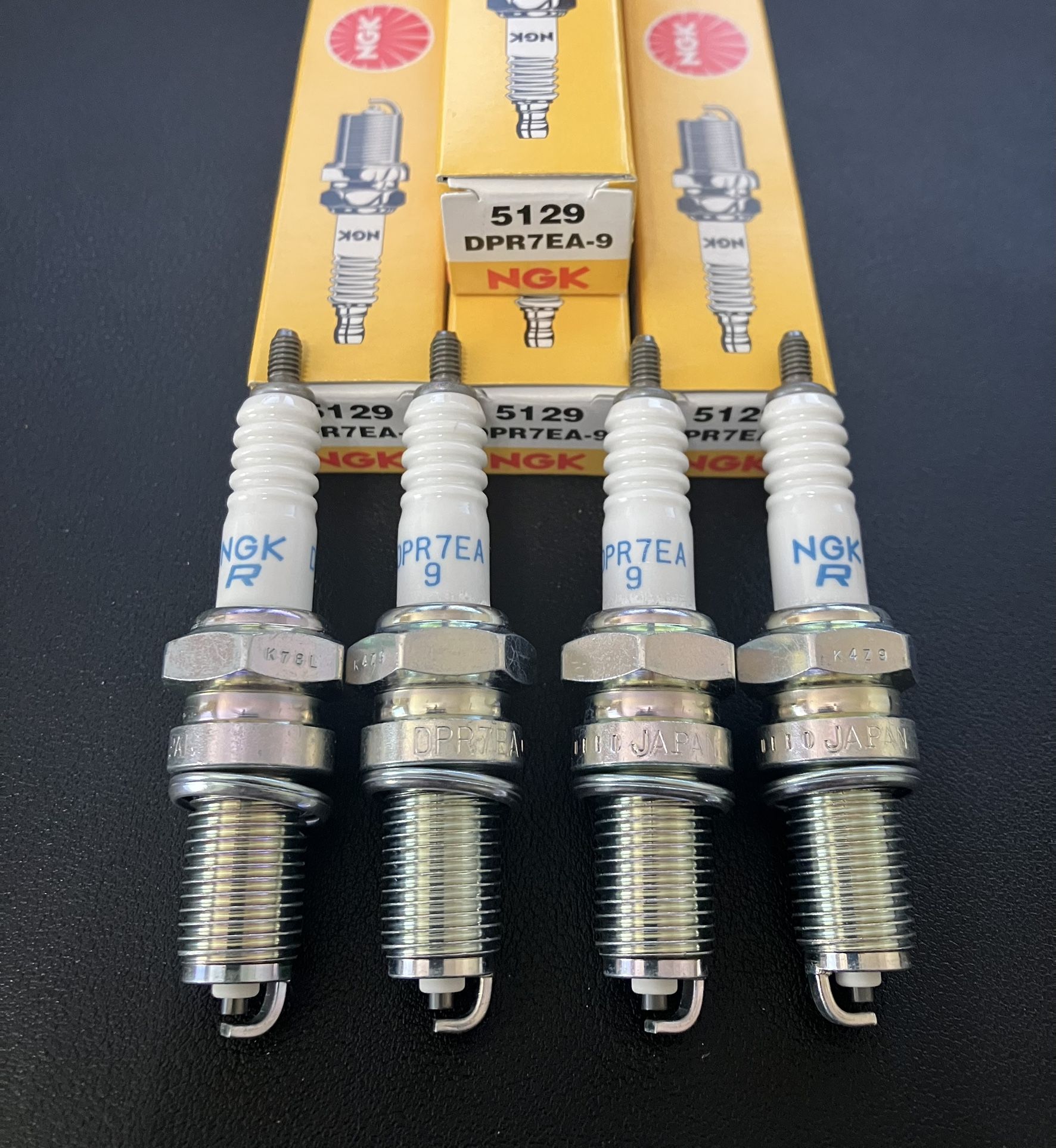 5129 DPR7EA-9 NGK | Nickel Spark Plugs 4x