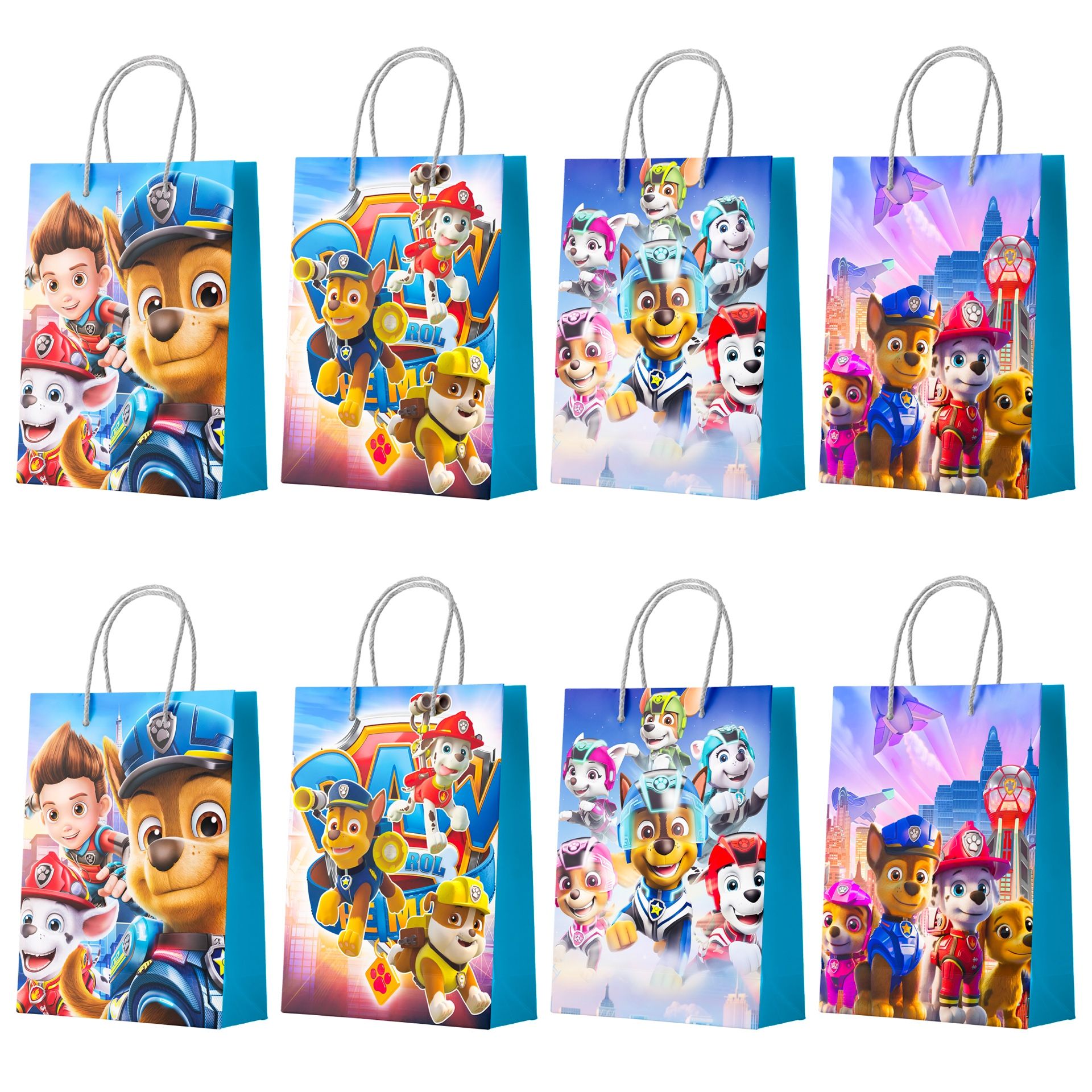 16pcs Paw Patrol Party Gift Bags (New, Unopened)