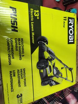 Ryobi 13" electric lawn mower