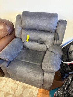 Gray Recliner Chair