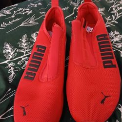 Puma Wired Run Slip On Puma Red