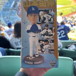 Yoshinobu Yamamoto Bobblehead