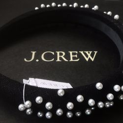 (NEW) WOMEN’S J.CREW PEARL HEADBAND - SIZE: OS (ONE SIZE) 
