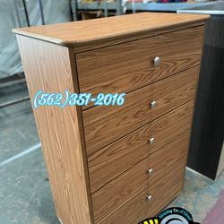 Compressed oak five drawer dresser chest new cajonera Comoda