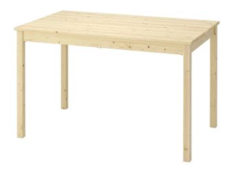 IKEA Ingo unfinished pine wood table (dining, work, study)