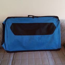 Folding Dog Crate, Bed. 