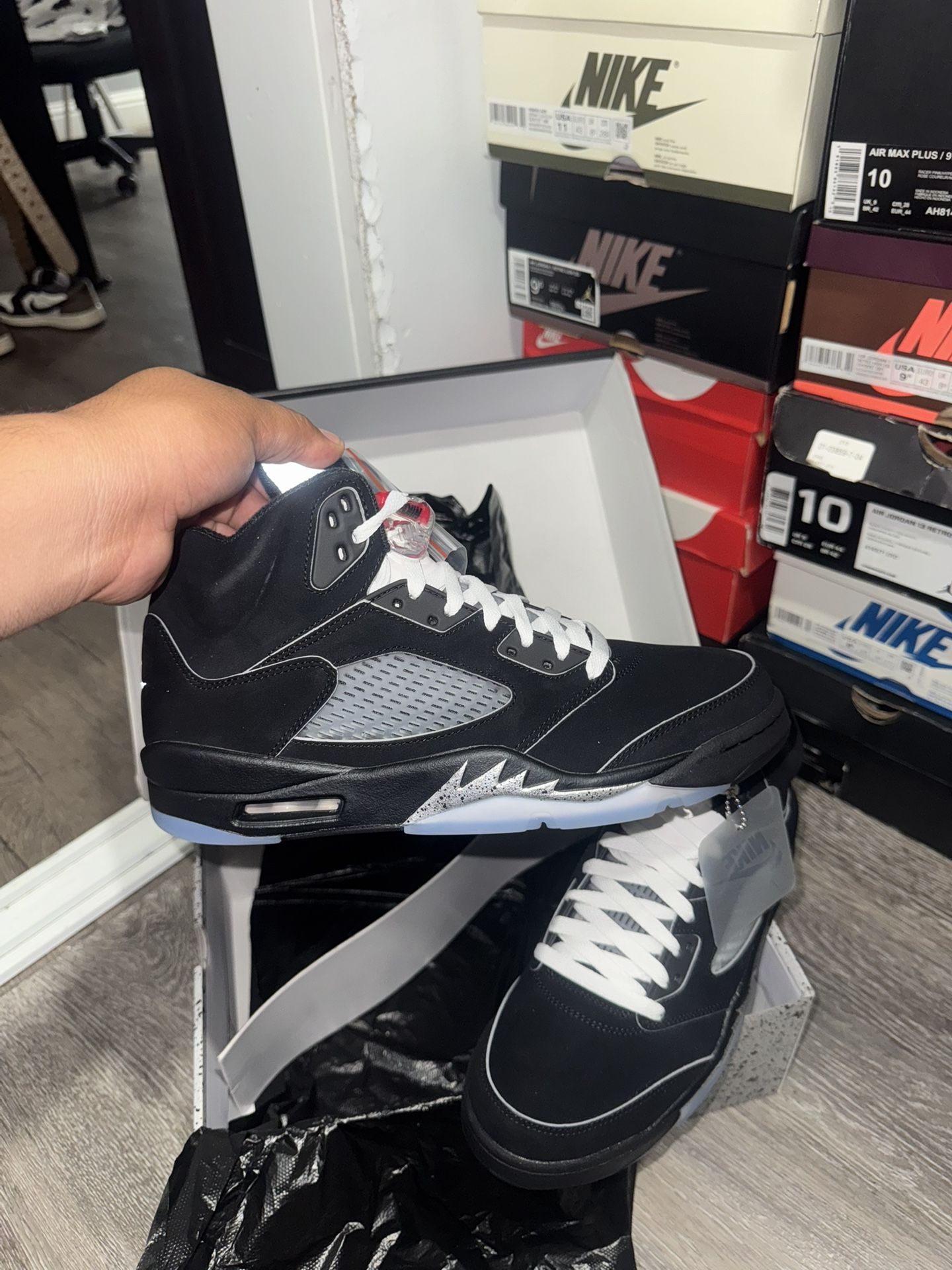 Metallic 5s (reimagined) Size 10 
