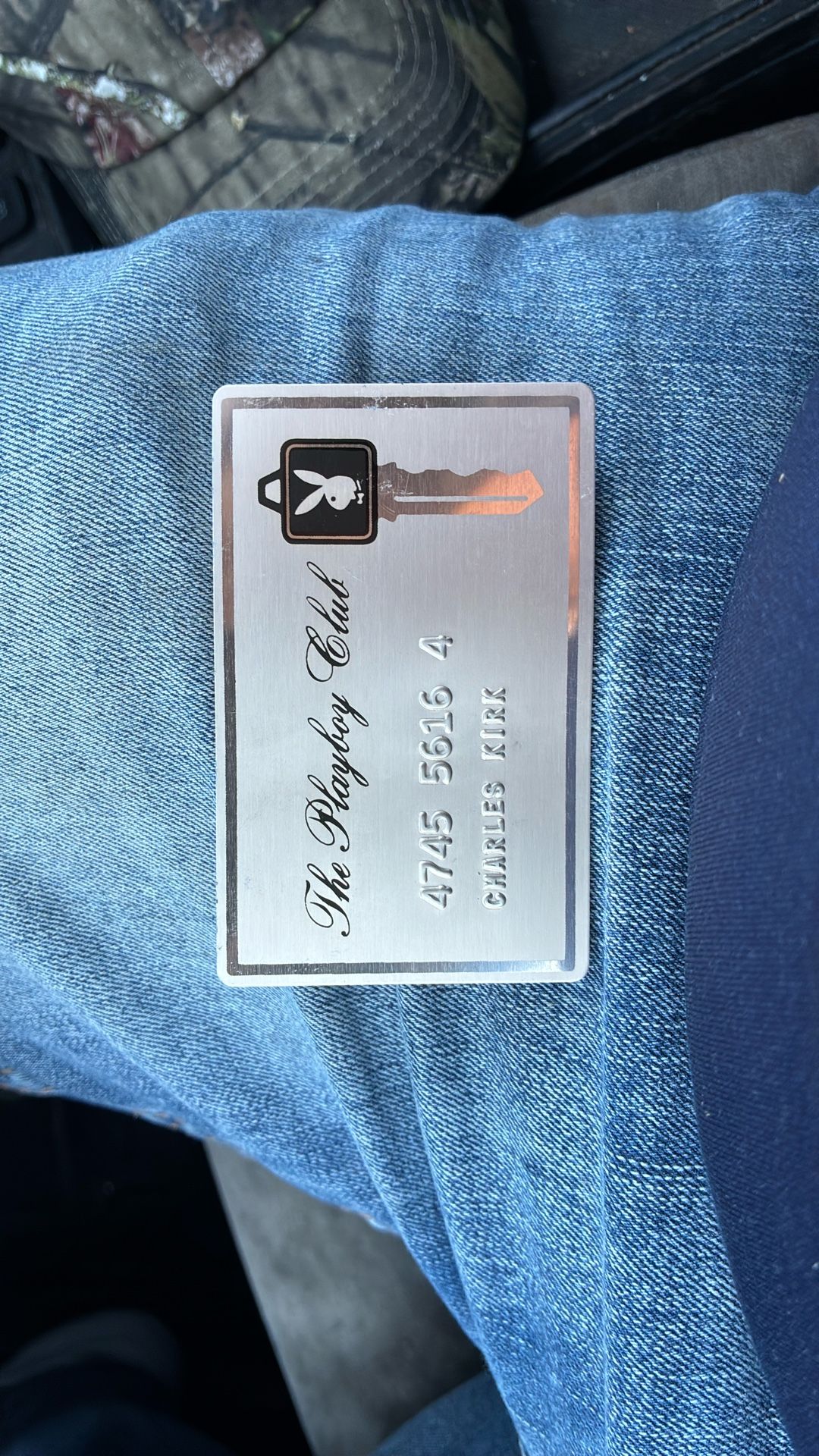 Charley Kirk’s Playboy Card