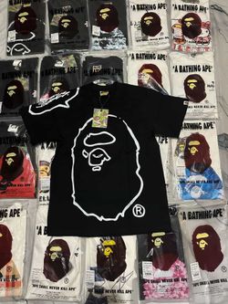 BAPE TEES SIZES SMALL, AND LARGE AVAILABLE