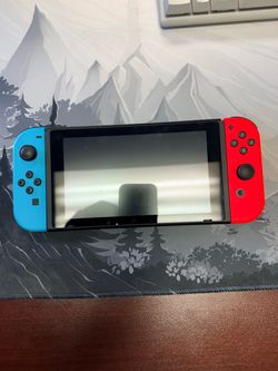 Nintendo Switch with Neon Joy-Cons