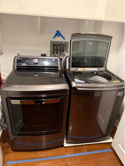 Samsung Washer Dryer Combo Set Gas