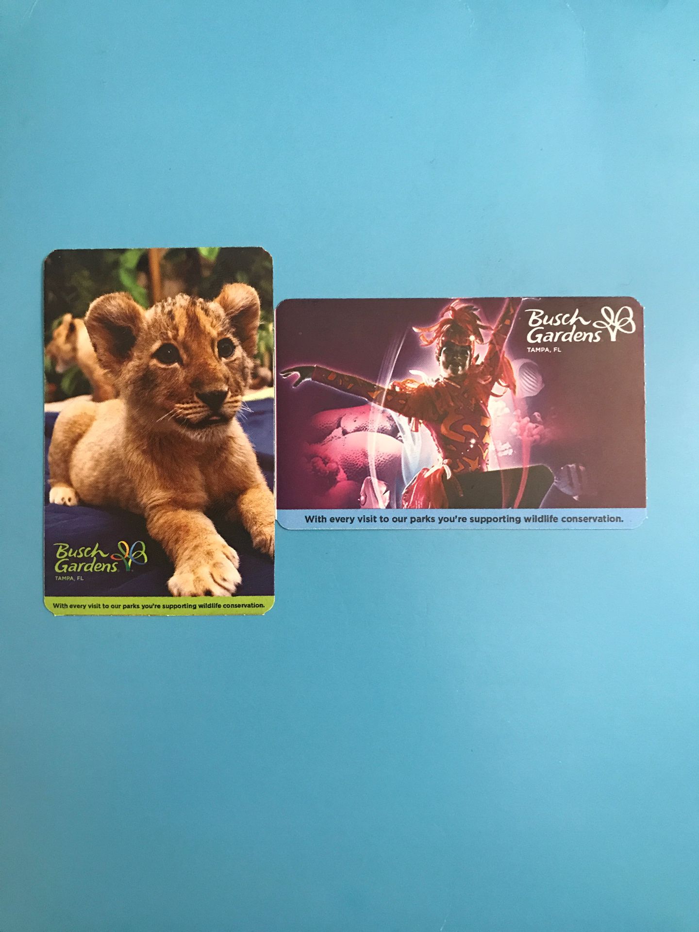 Busch Gardens Tickets (2, expire 07/20/20)