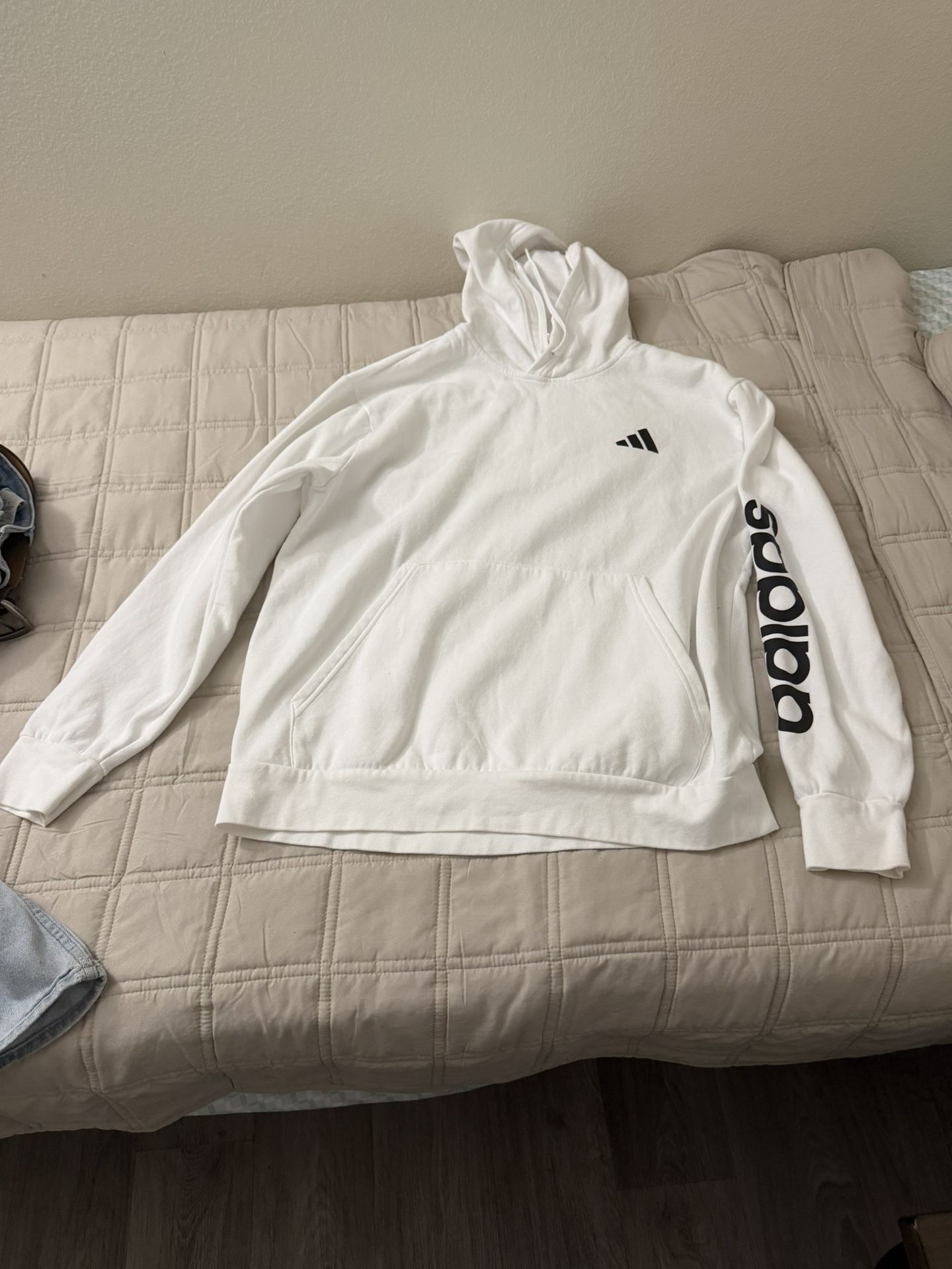 White adidas Hoodie