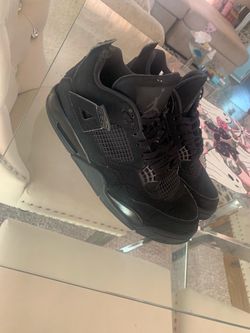 Jordan black cats size 11