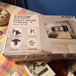Ergo AV Extend And Tilt TV Mount New In The Box