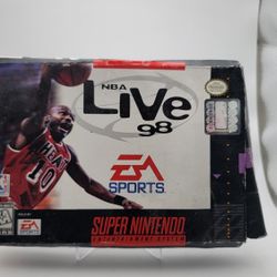 Super Nintendo NBA LIVE 98