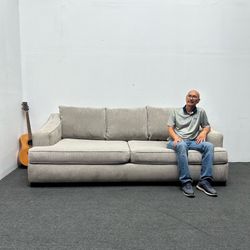 Living Spaces Custom 8ft Sofa Couch – Deep Cleaned, Refurbished, Delivery Available