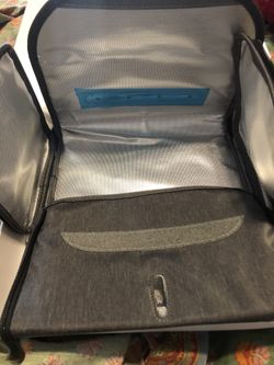 LED UV foldable sanitizer bag never used- perfect to sterilize