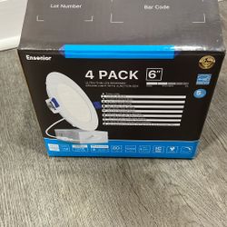 Ensenior 6 Inch Ultra Thin Led Recessed Ceiling Light