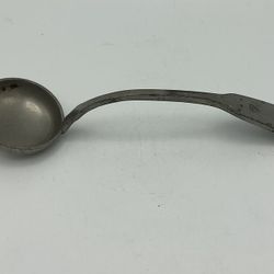 Antique Pewter Ladle 6in