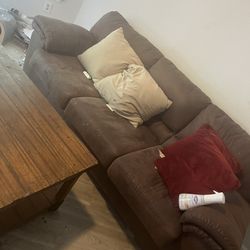 Couch And Recliner 