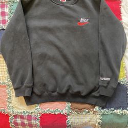 Nike X Supreme Crewneck Sweater XL 