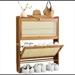 Thin Shoe Storage 30 lbs Capacity - 4 Tiers - (L)27.0in. (W)7.0in. (H)34.0in.