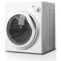 3.5 Cu. Ft Compact Dryer, 1500W 110V Portable Clothes Dryer ( some dent)