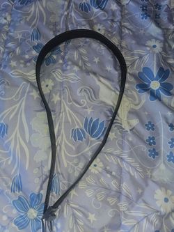 Reversible black/brown leather belt