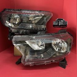 Ford Ranger 2019. 2023 Headlights.