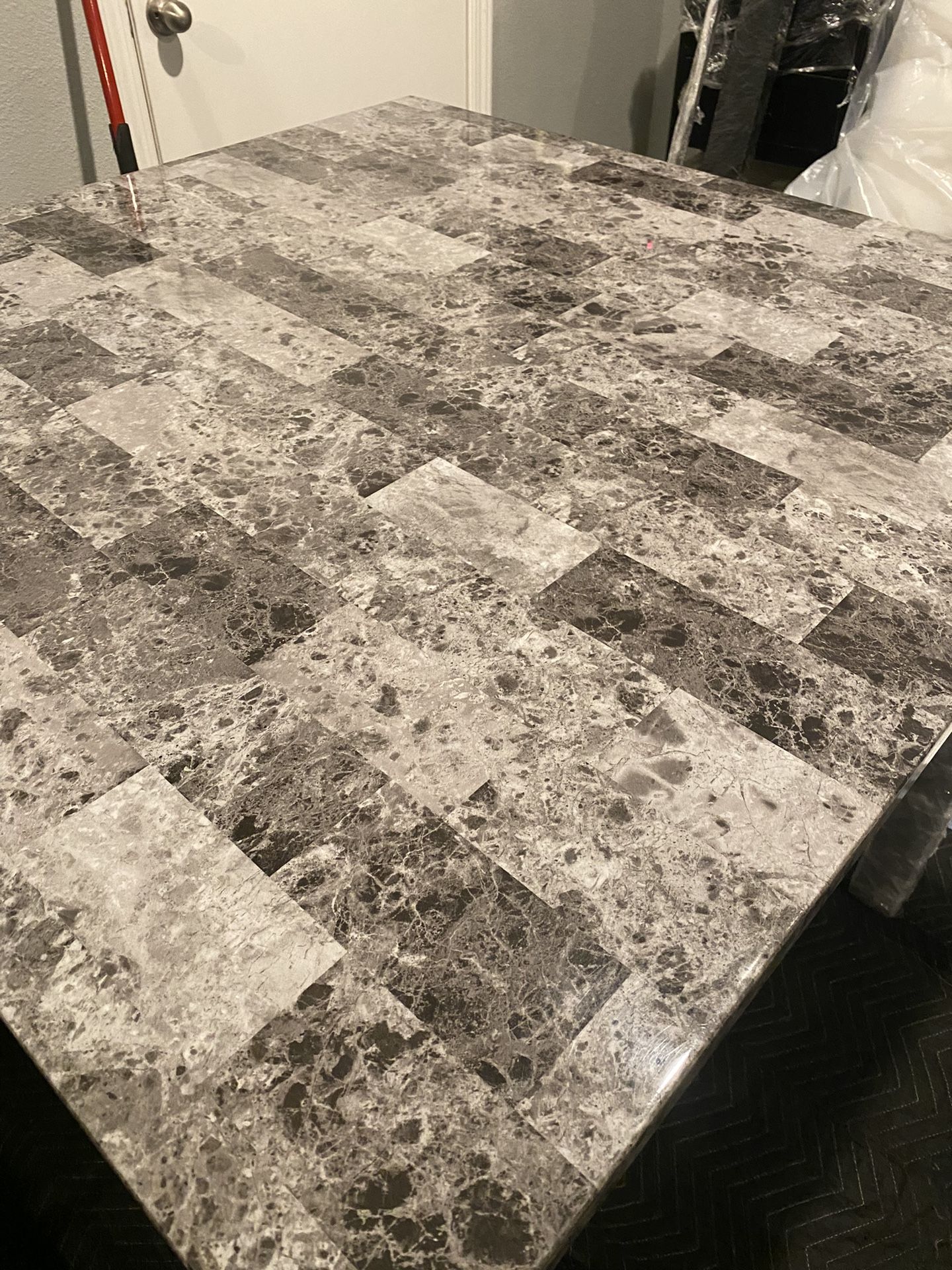 Dining Table Square Counter Table Set (5 /cn) From Ashley Furniture for