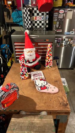 Christmas Hello Kitty Stocking And Other Items