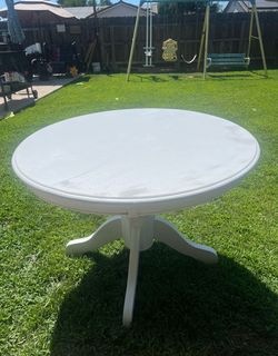 White Table