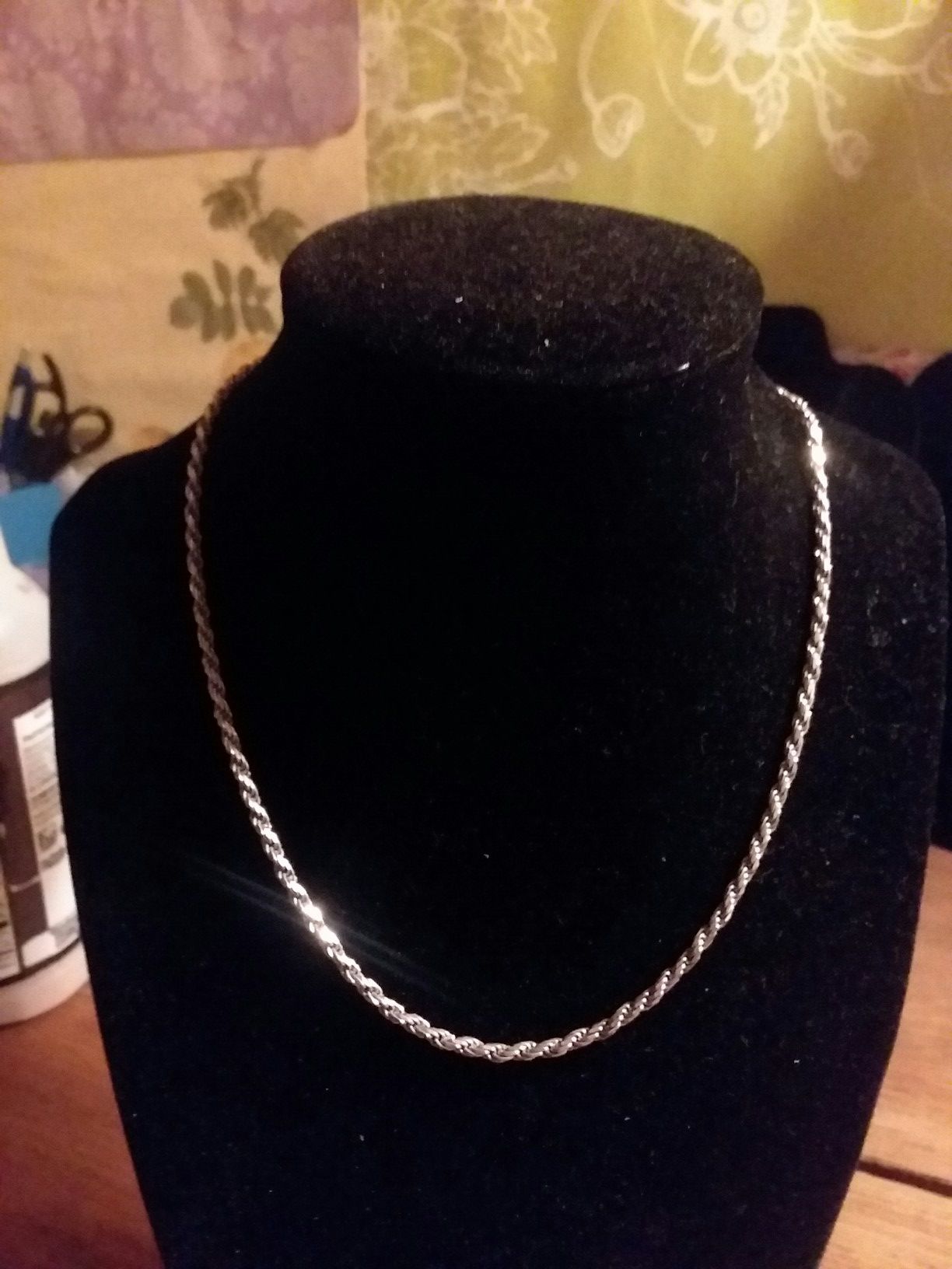 Very thick sterling silver chain