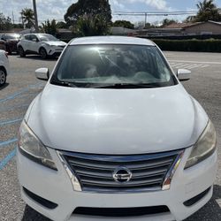 White Nissan 2014