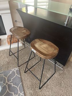 Bar Chairs (sold In A Pair)