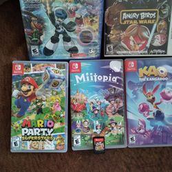 Nintendo Switch Games PS4 Game And 3DS Game 