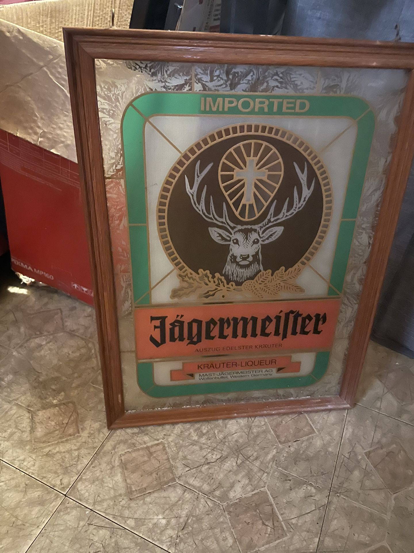 JagerMeister Liquor Sign