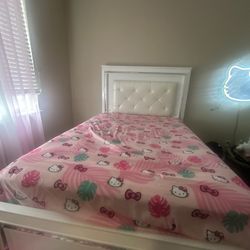 Full Size Mattress And Head Board 