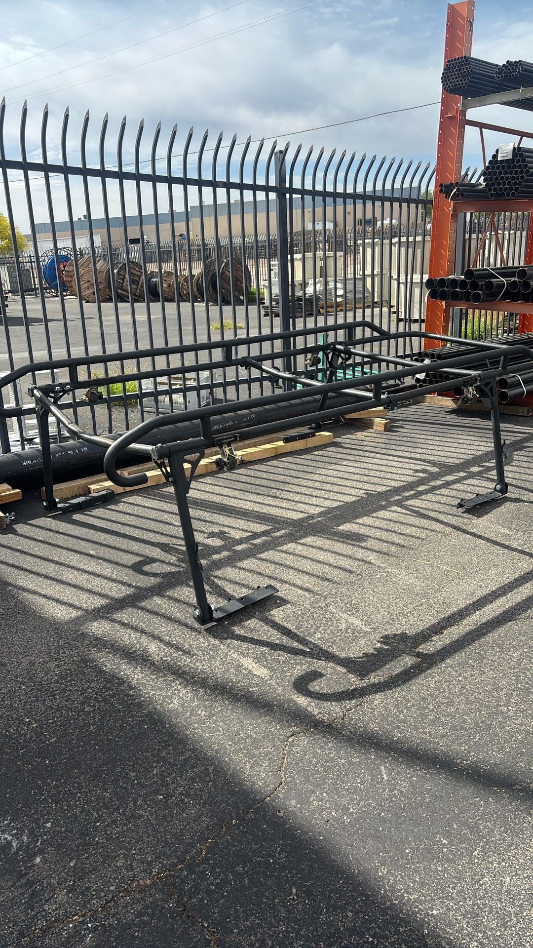 Truck Rack With Straps